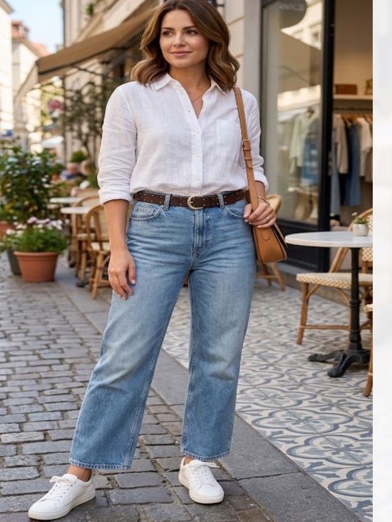 Zara Denim - Zara Women’s Light Blue Straight-Leg Jeans